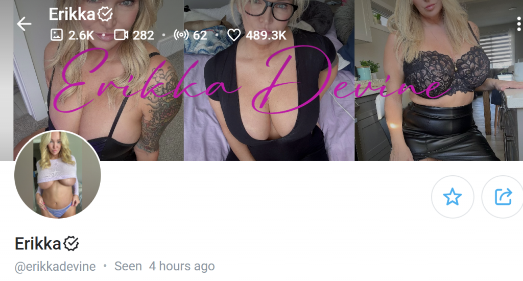 Erikka OnlyFans